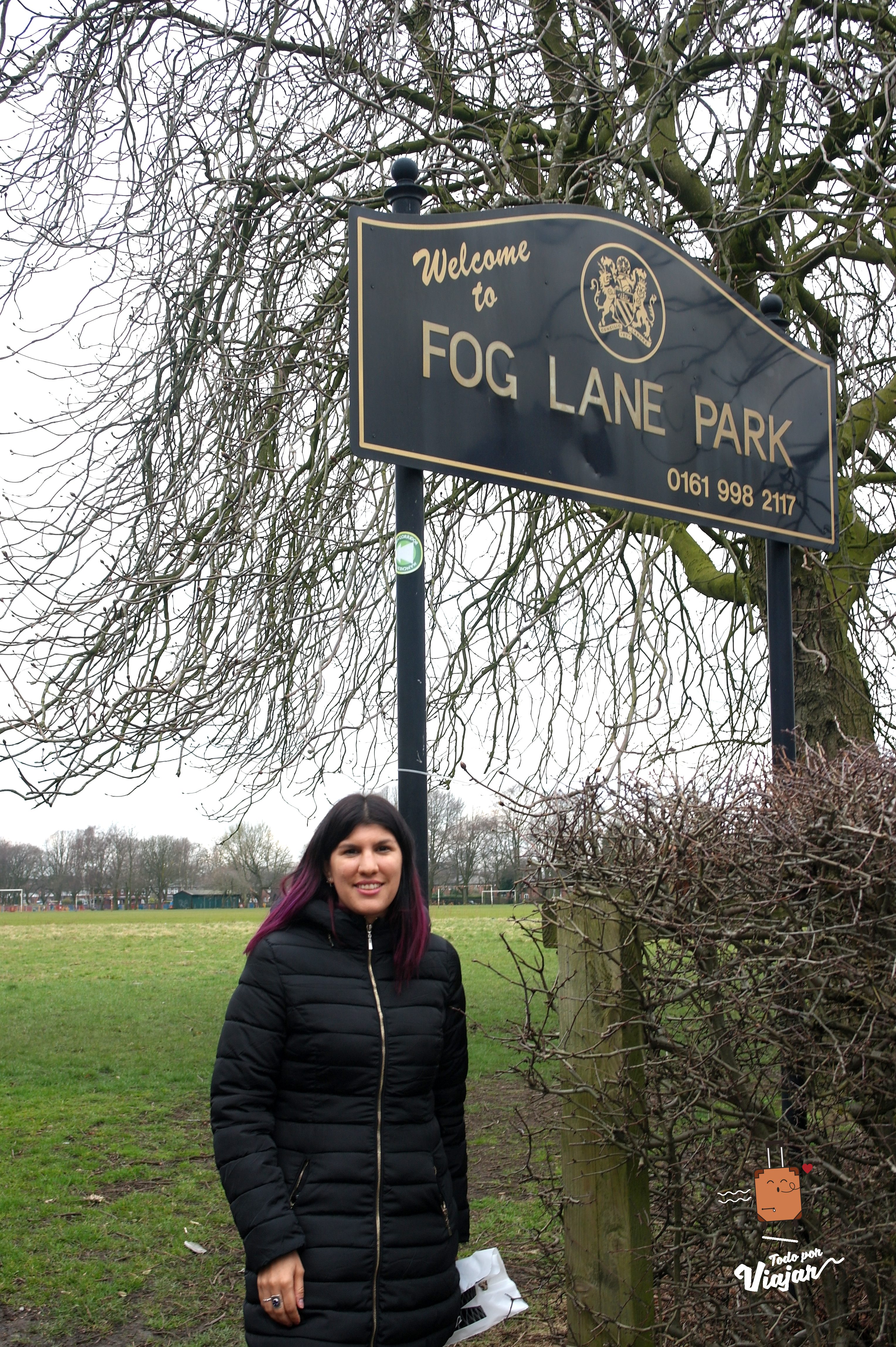 Fog Lane Park tour de Oasis Manchester 